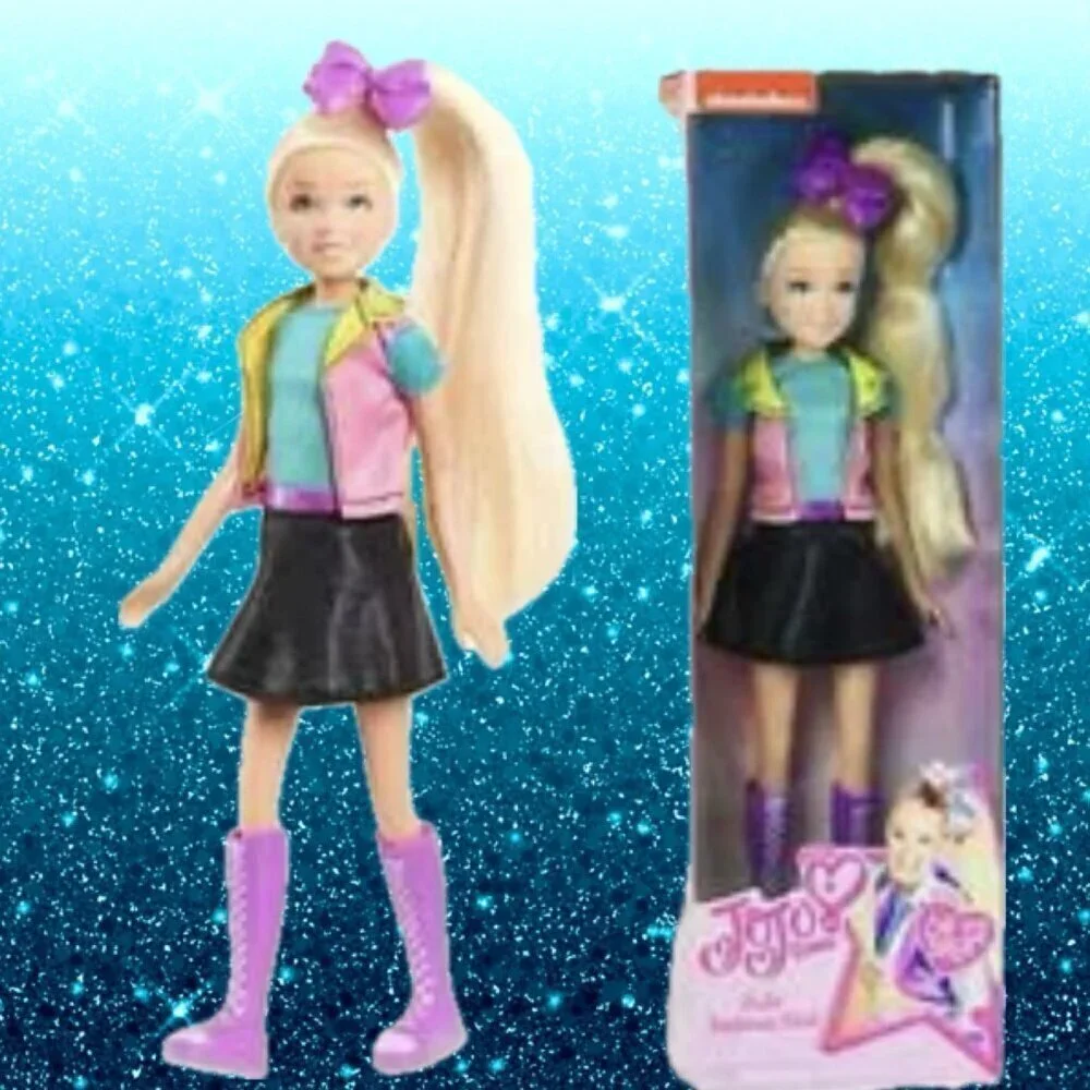 Nickelodeon JoJo Siwa Pose-able Parts JoJo Real-Life Trendy Look Fashion Doll